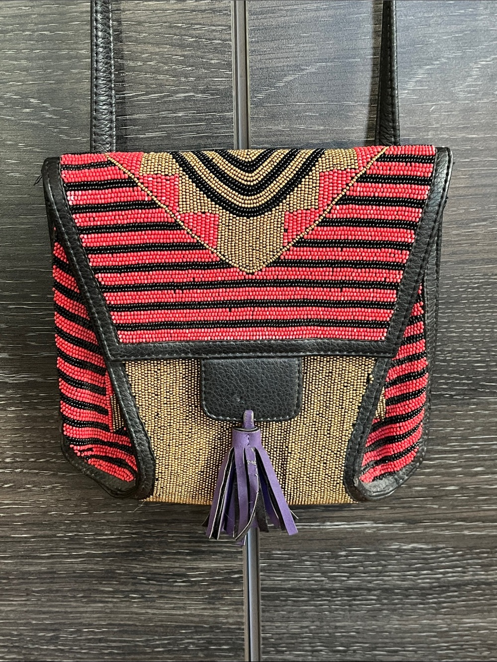 Steven by Steve Madden Beaded Ethnic Bag